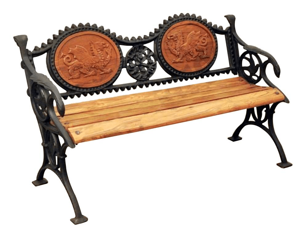 Curved back Bench