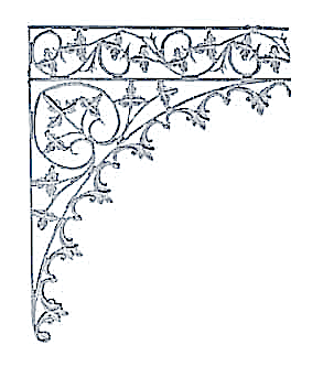 Grapevine Corner Lace