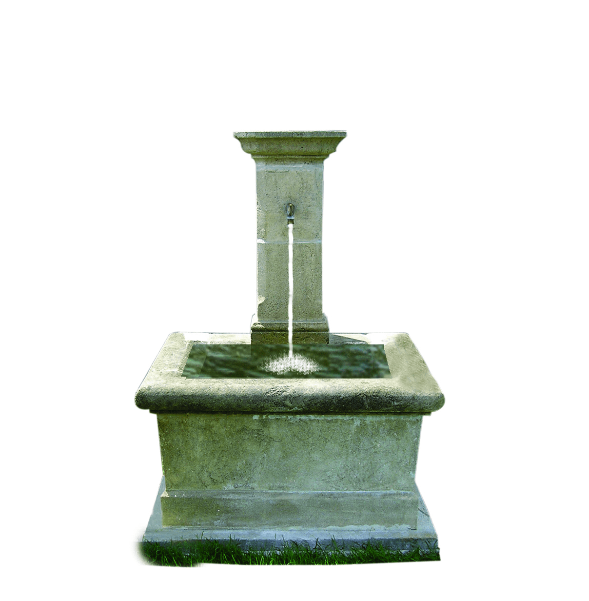 French Moistier Wall Fountain