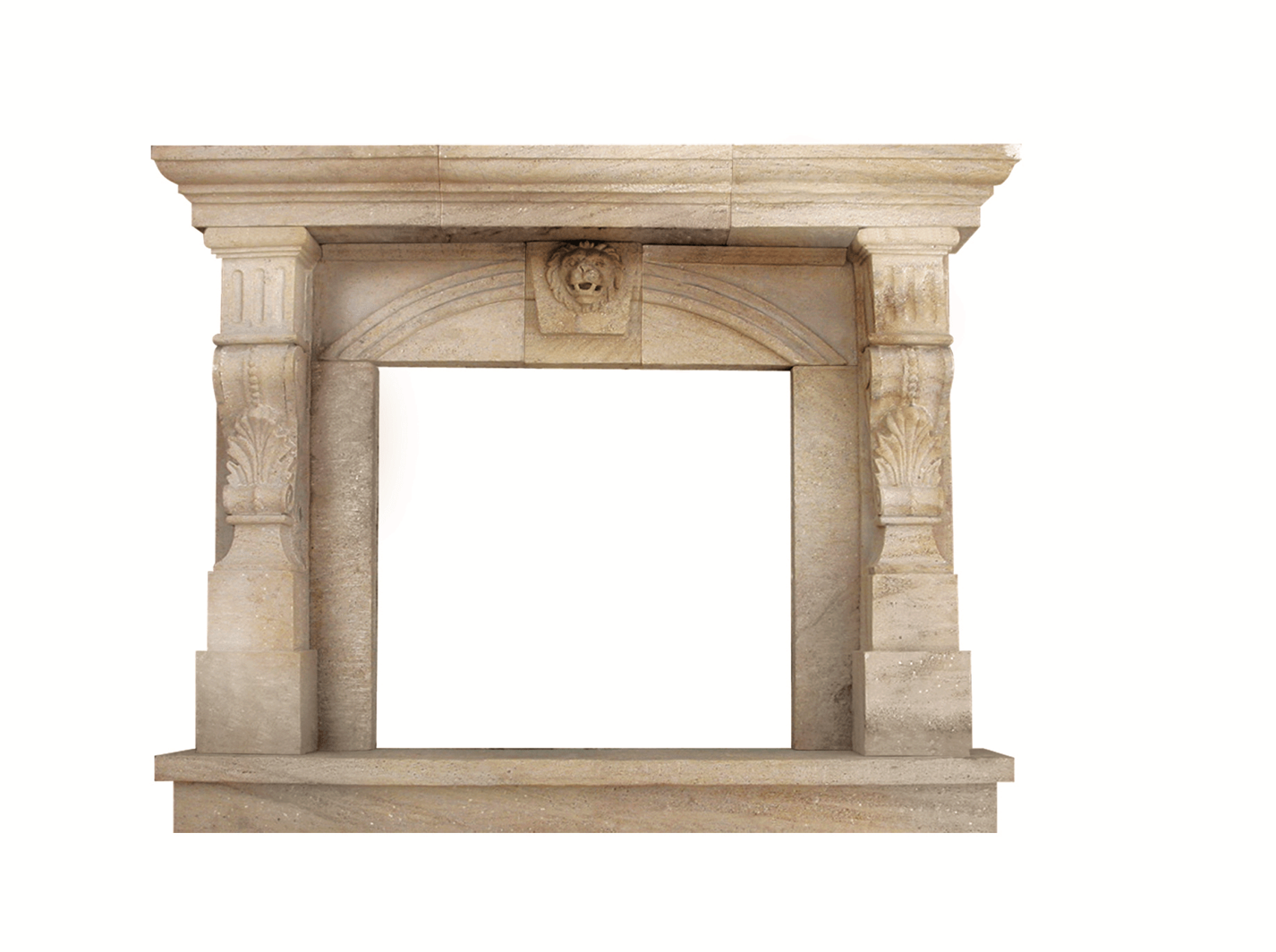 Lion head Fire Surround