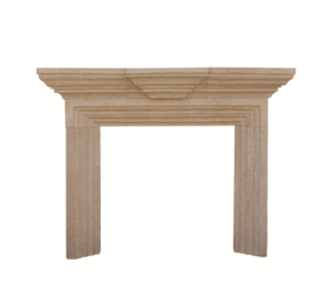 Geometric Fire Surround