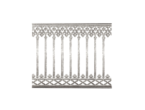 Cast Balustrade Railing CAUC0517