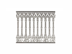 Cast Balustrade Railing CAUC0518