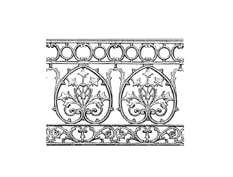 Cast Balustrade Railing CAUC0519