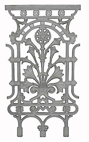 Cast Balustrade Railing CAUC508 