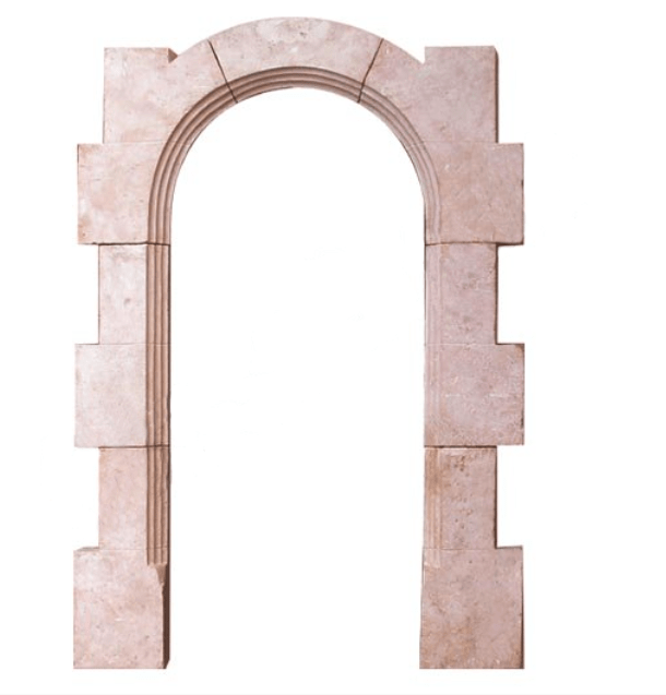 Door Surround Round Medival