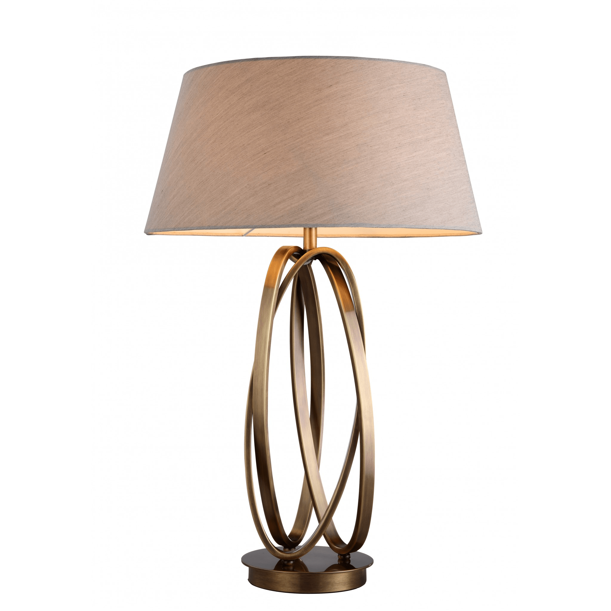 Brisa Antique Brass Table Lamp