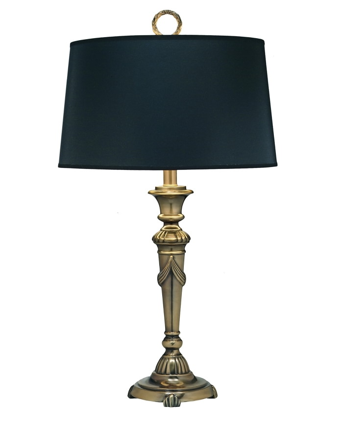 Burnished Brass Table Lamp