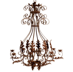 Acanthus Candle Chandelier